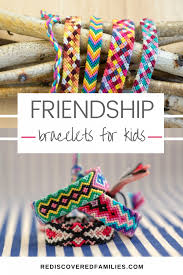 Next take the 4 strings and arrange them in a line (image 4). Easy Friendship Bracelets For Kids To Make Themselves