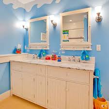 Each one combines modern design trends with playful colors and patterns and subtle themes that kids will love. 14 Creative Kids Bathroom Decor Ideas