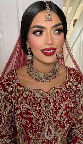 bold elegance asian bridal makeup look