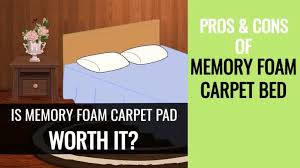 is memory foam carpet pad worth it