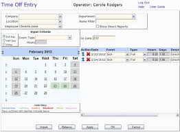 Time Off Tracking Vacation Tracking Software Employee Attendance