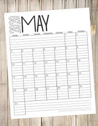 Choose from contactless same day delivery, drive up and more. Beautifully Tarnished Free 2020 Lined Monthly Calendars Printable Download