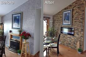 Reface A Fireplace With The Look Of