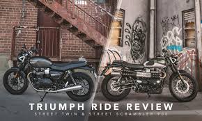 street twin and scrambler 900 ride review