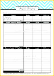 Household Budgeting Template Metabots Co
