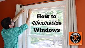 Ensure that the frame surfaces are clean. How To Weatherize Windows With Plastic Film Insulation Home Repair Tutor