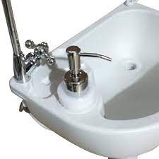 White Outdoor Sink Hand Wash Basin