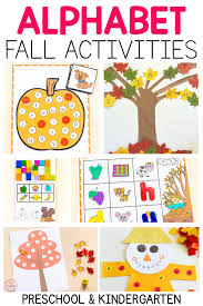 fall alphabet activities
