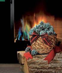 Fireplace Color Changing Pine Cones
