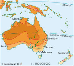 Australiens temperaturen im sommer und winter (grafisch). Diercke Weltatlas Kartenansicht Temperaturen Im Januar 978 3 14 100700 8 186 3 0