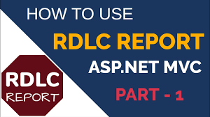 how to use rdlc report in asp net mvc