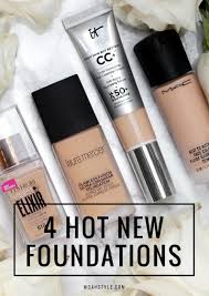 4 hot new foundations the best way to