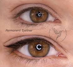permanent makeup eyeliner tattooing