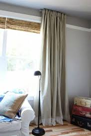 No Sew Embellished Ikea Curtain Panels