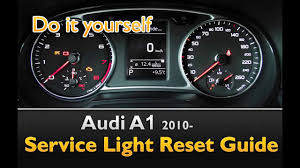 Audi A1 Service Light Reset