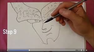 Pencil dragon ball drawing easy. How To Draw 7 Perfect Cell Easy Dragon Ball Z Flickr