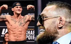 Conor mcgregor looks to have returned to his signature braggadocious nature starting things off by throwing away his opponent's hot sauce leading to a heated encounter. 1jqwmezodfgnnm