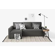 charcoal gray polyester sectional sofa