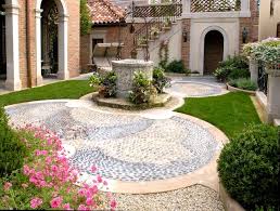 Formal Italian Garden Mediterranean