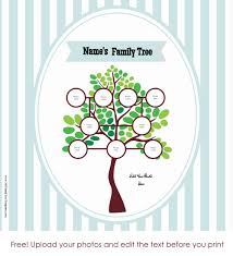 Free Family Tree Poster Customize Online Then Print At Home