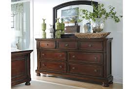 Shop for a stylish mirror with dresser that can double as a makeup dresser or vanity. Porter Dresser And Mirror Ashley Furniture Homestore
