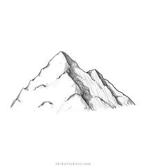 How to Draw Mountains: Easy Step by Step Tutorial