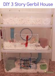 How To Diy Three Story Gerbil Cage