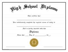 Free Printable High School Diploma Template Huge Collection Of High