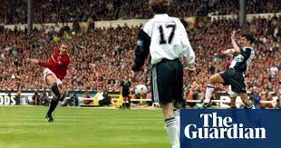 A few days before the final, manchester united had secured their third league title success in four years. Golden Goal Eric Cantona For Manchester United V Liverpool 1996 Soccer The Guardian