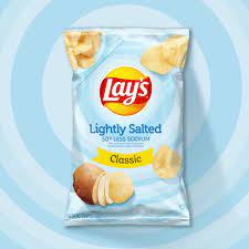 lay s lightly salted potato chips