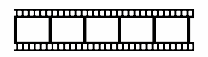 Frame Border Film Movie Stripe 5 5 Transparent Film Reel