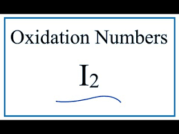 how to find the oxidation number for i