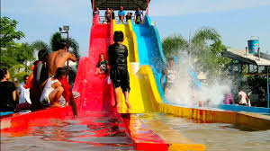Keindahan wisata di indramayu ini. Waterpark Agung Fantasy Widasari Indramayu 2019 Suasana Libur Lebaran Youtube