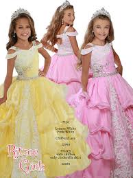 Off The Shoulder Pageant Dress Ritzee Girls 7916