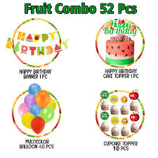 fruit theme birthday decoration party