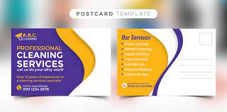 cleaning service business card images