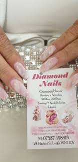 diamond nails leigh town