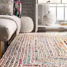rug runner 100 natural cotton braided