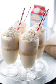 easy eggnog ice cream float recipe