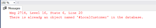 how to drop temp tables in sql server