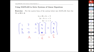 Linear Equations Math Mthe 272