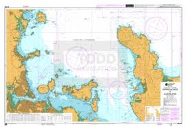 Admiralty Chart Nz532 Approaches To Auckland Todd Navigation