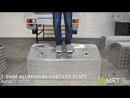 aluminium checker plate thickness