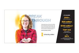 University Of Idaho Brand Campaign Stoltz Marketing Group
