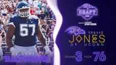 Ravens select DT Travis Jones with 76th Pick in the 2022 NFL Draft