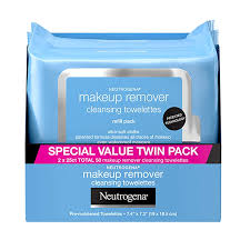 neutrogena makeup remover cleansing face wipes daily cleansing towelettes to remove waterproof makeup and mascara alcohol free value twin