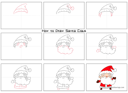 Suggested clip · 116 seconds. How To Draw Cartoon Santa Step By Step For Kids Cute Easy Drawings
