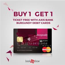 Mar 01, 2021 · the axis debit cards for domestic use cannot be accessed for international transactions, so you need to apply for an international debit card. Bookmyshow Axis Bank Burgundy Debit Card Users Pay For 1 Facebook