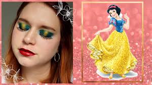 snow white inspired makeup look
