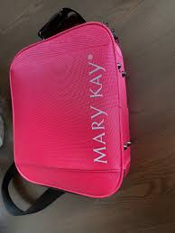 professional make up bag mary kay pink